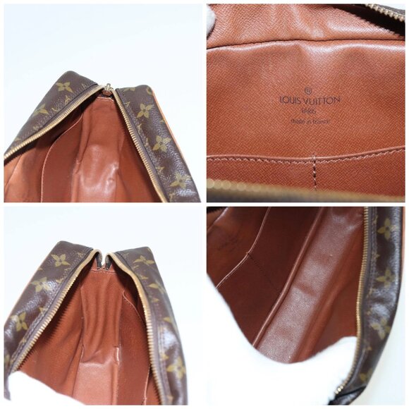 LOUIS VUITTON Monogram Compiegne 28 Clutch Bag M51845 LV Auth 83388 - Picture 15 of 16